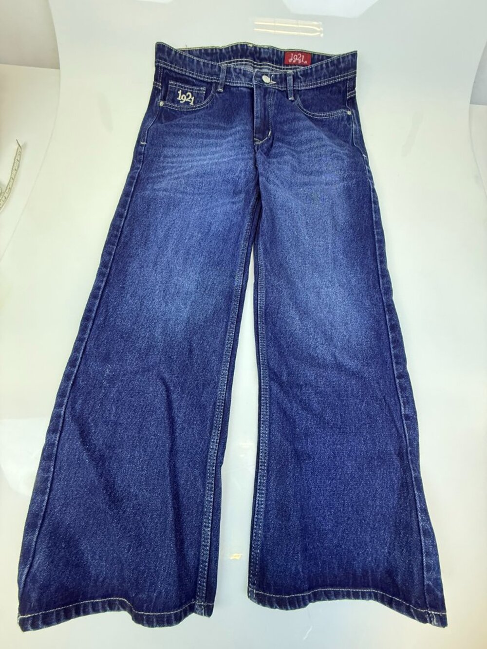 1921 Blue Greta Wide Leg Flare Jeans J2-9